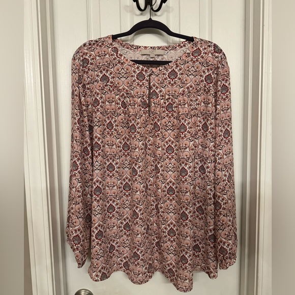 LOFT Long Sleeve Top - Picture 1 of 4